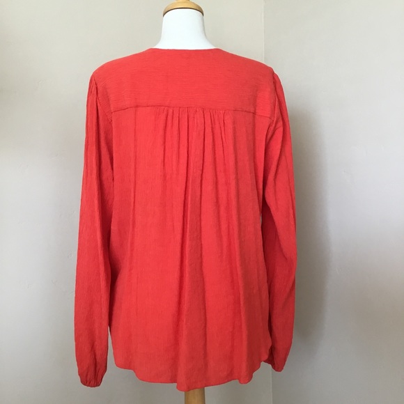 Free People “Check On It” Wrap Top Size L - Picture 4 of 9